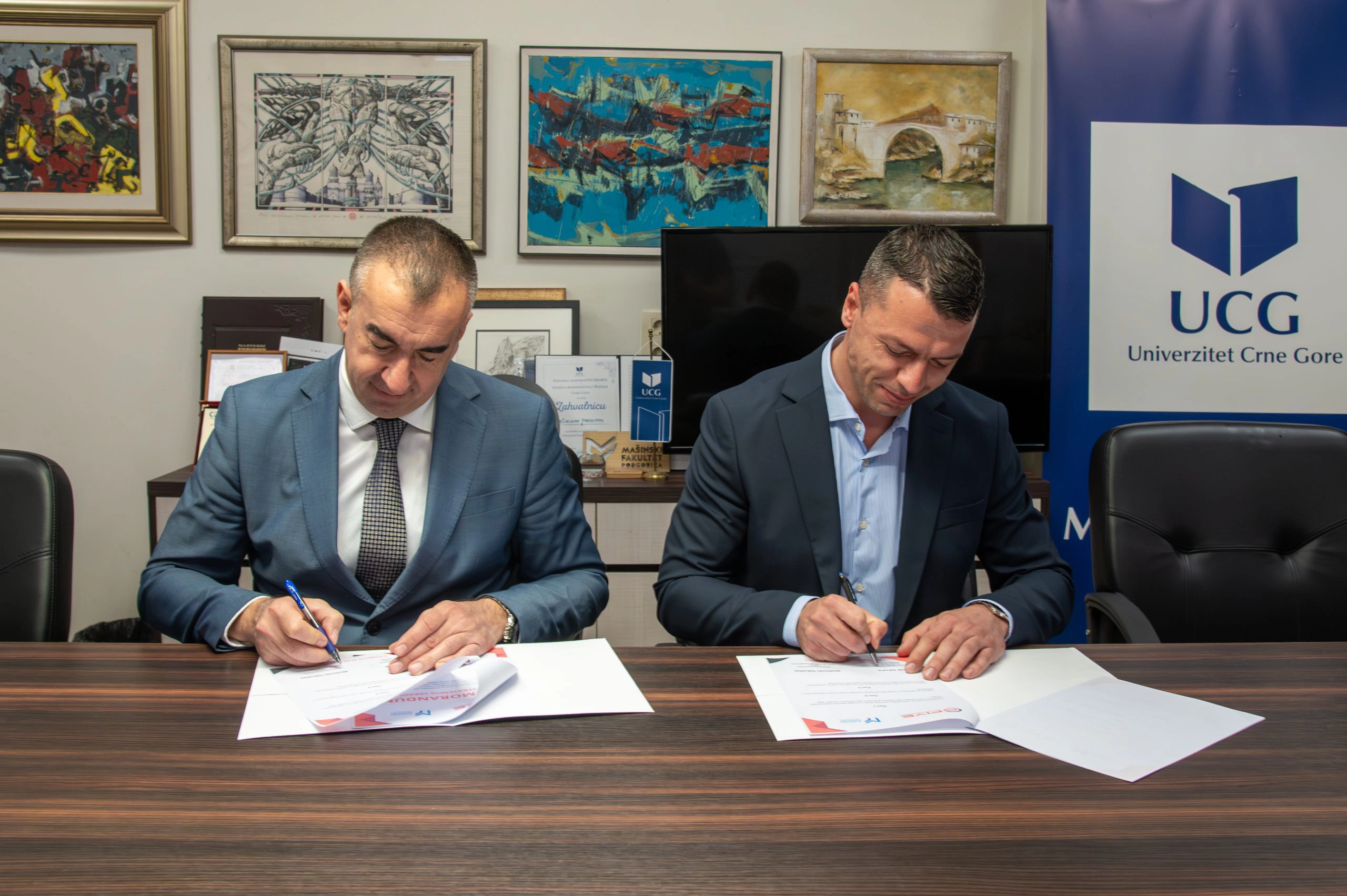 Potpisan memorandum o strateškoj saradnji između Mašinskog fakulteta u Podgorici i Five Grupe. Zajedničkim snagama u razvoj naprednih tehnoloških rješenja