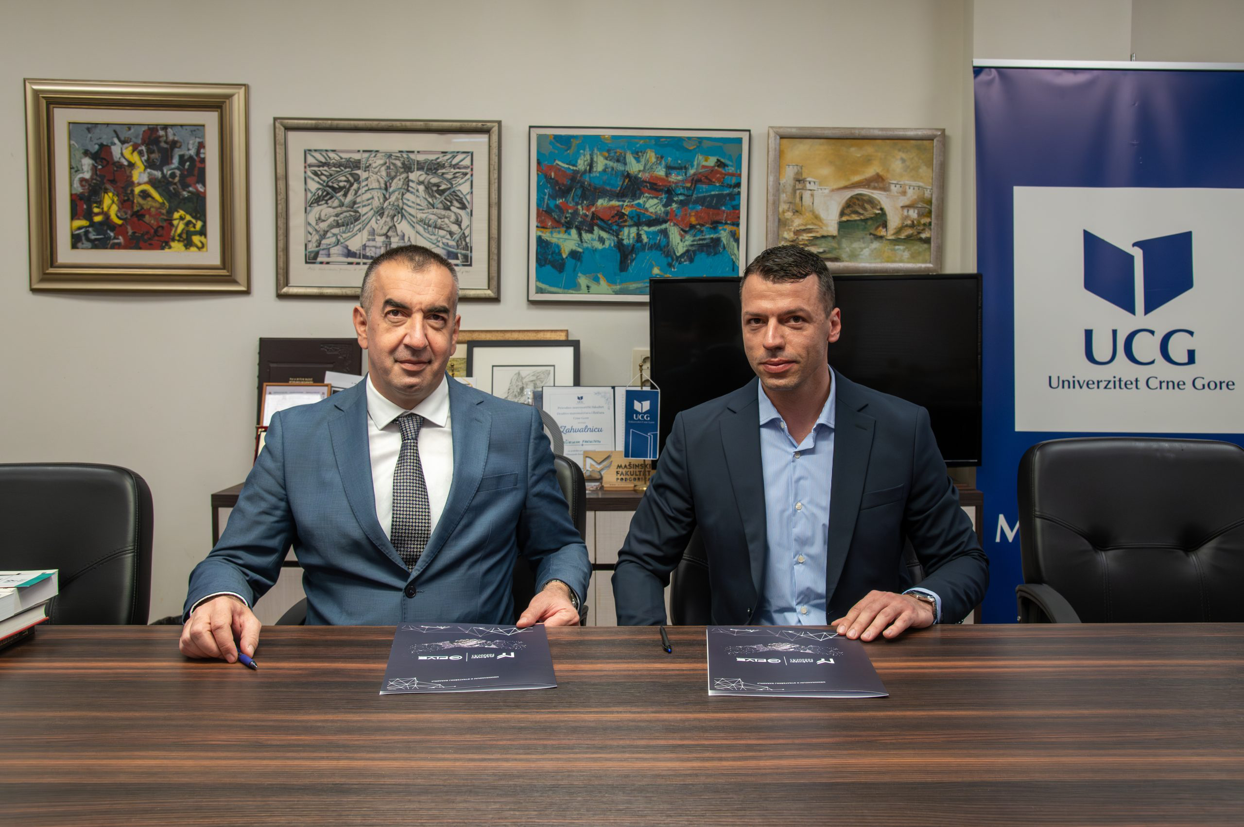 Potpisan memorandum o strateškoj saradnji između Mašinskog fakulteta u Podgorici i Five Grupe. Zajedničkim snagama u razvoj naprednih tehnoloških rješenja - 1